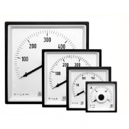TEİAŞ Type Analogue AC/DC Voltmeters and Ammeters